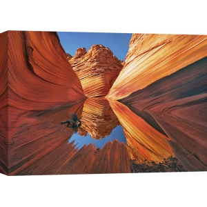 Quadro, stampa su tela. Frank Krahmer, The Wave in Vermillion Cliffs, Arizona