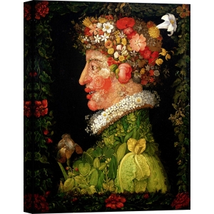 Wall art print and canvas. Giuseppe Arcimboldo, Spring