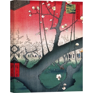 Leinwandbilder. Ando Hiroshige, Der Pflaumengarten, Kameido