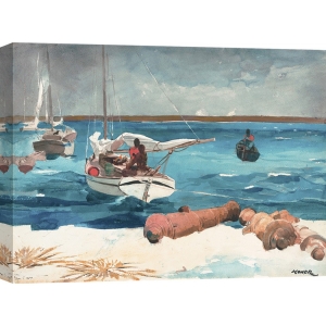 Quadro, stampa su tela. Winslow Homer, Nassau