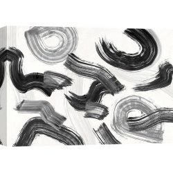 Cuadro abstracto moderno en canvas. Haru Ikeda, Happening