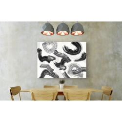Cuadro abstracto moderno en canvas. Haru Ikeda, Happening