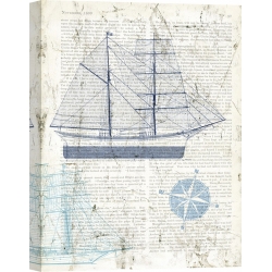 Wall art print and canvas. Joannoo, Classic sailing I