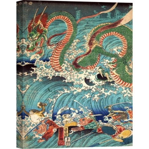  Utagawa, Recovering a jewel from the palace of the dragon king II