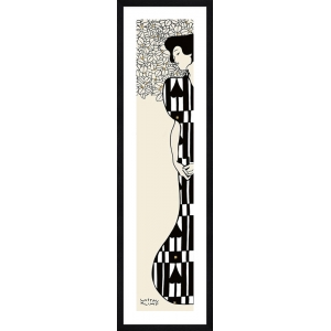 Leinwandbilder. Gustav Klimt, Frau und Baum II