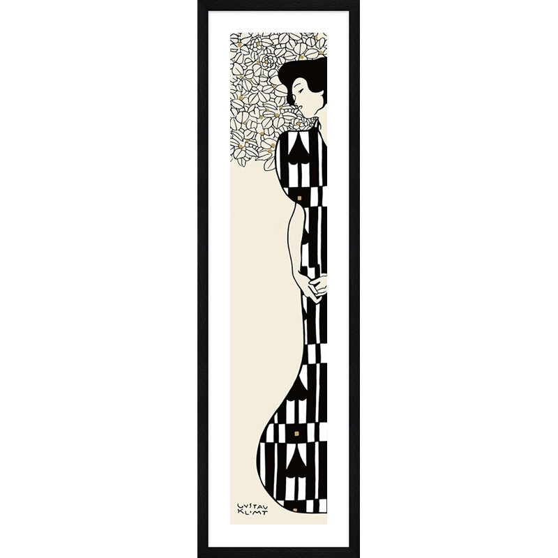 Cuadro en canvas. Gustav Klimt, Mujer y árbol II