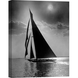 Wall art print and canvas. Edwin Levick, The Vanitie during the America's Cup, ca. 1900-1910