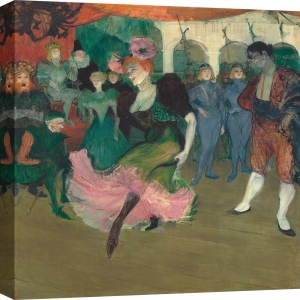 Tableau, affiche Toulouse-Lautrec, Marcelle Lender danse le boléro