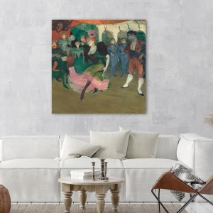 Tableau, affiche Toulouse-Lautrec, Marcelle Lender danse le boléro
