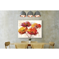 Wall art print and canvas. Luigi Florio, The Breath of Poppies
