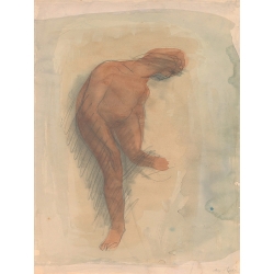 Kunstdruck und Leinwandbilder Rodin, Nackte weibliche Figur