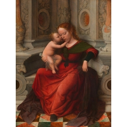 Tableau toile, affiche, poster Adriaen Isenbrant, Vierge et enfant