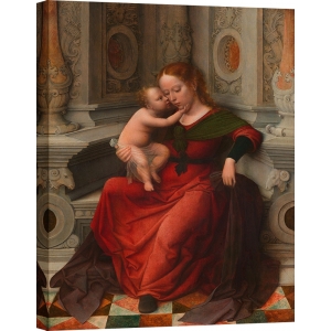 Poster, stampa su tela. Adriaen Isenbrant, Vergine con Bambino