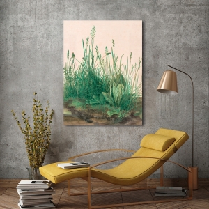 Cuadro, poster y lienzo, Albrecht Durer, Gran mata de hierba