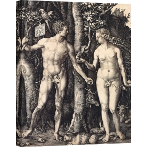 Kunstdruck, Leinwandbilder, Poster Albrecht Dürer, Adam und Eva