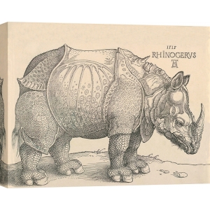 Kunstdruck, Leinwandbilder, Poster Albrecht Dürer, Rhinozeros