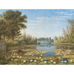 Kunstdruck William Turner of Oxford, Panorama Shipton
