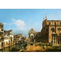 Kunstdruck, Leinwandbilder Bellotto, Venedig