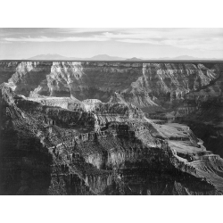 Stampa bianco e nero Ansel Adams. Grand Canyon National Park (two)