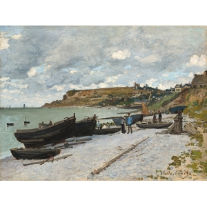 Quadro, poster, stampa su tela. Claude Monet, Sainte-Adresse
