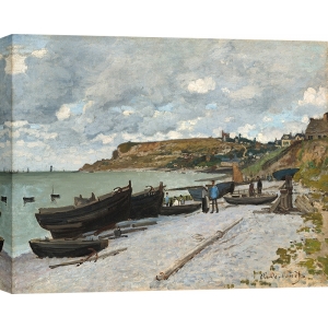 Wall art print, canvas and poster by Claude Monet, Sainte-Adresse