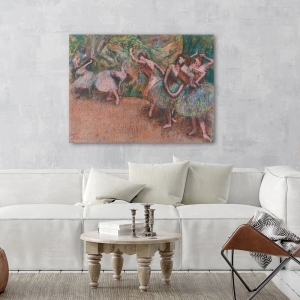 Wall art print, canvas and poster. Edgar Degas, Ballet Scene