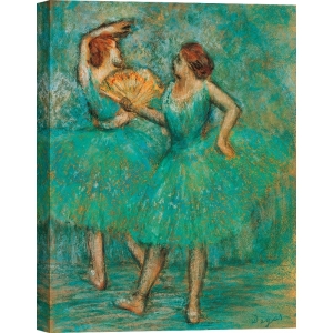 Tableau toile, affiche, poster Edgar Degas, Deux ballerines, 1905