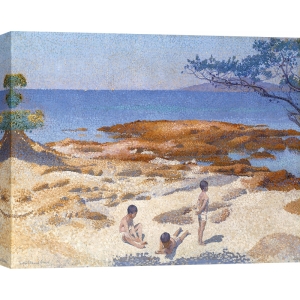 Stampa, poster, quadro Henri Edmond Cross, Spiaggia a Cabasson