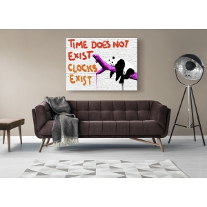 Wall art print and canvas. Masterfunk Collective, Time does not exist