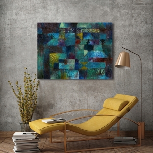 Cuadro, poster y lienzo, Paul Klee, Terraced garden