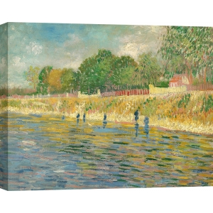Kunstdruck, Leinwandbilder, Poster Van Gogh, Die Ufer der Seine