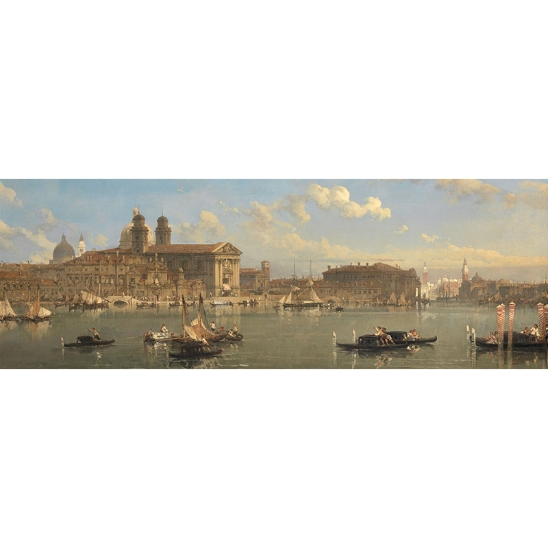 Tableau toile, affiche, poster David Roberts, Giudecca, Venise