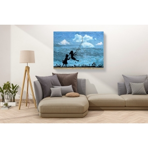 Wall art print and canvas. Masterfunk Collective, Play Free