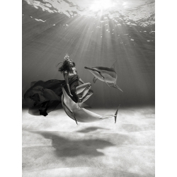 Cuadro en lienzo y poster, Julian Lauren, Dancing in the Ocean