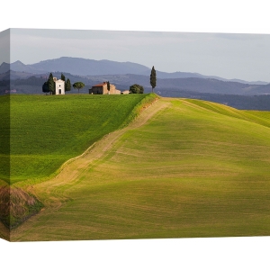 Wall art print, canvas, poster, Val d'Orcia, Siena, Tuscany