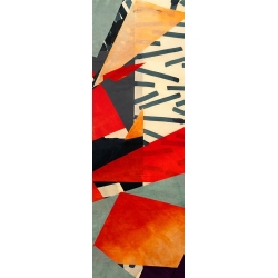 Tableau géométrique, toile, affiche, Leonardo Bacci, BeBop Panel II