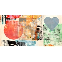 Cuadro abstracto moderno en lienzo y poster. Winkel, Pop Love 2