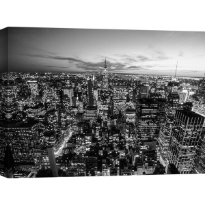 Tableau sur toile. Manhattan and Empire State Building, New York