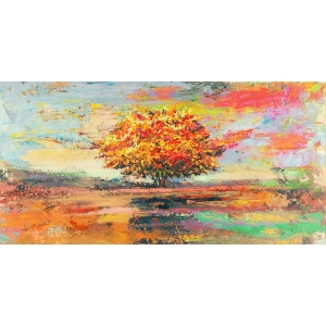 Tree wall art print, canvas, poster, Luigi Florio, Summer tree detail