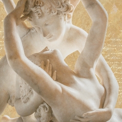 Cuadro moderno, lienzo, poster, Hill, Infinito amor II, Cupido y Psique
