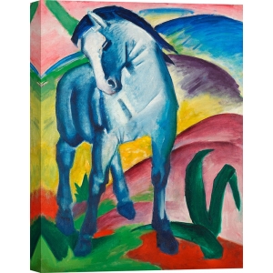 Quadro su tela di Franz Marc, Il cavallo blu I