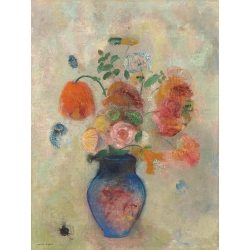 Kunstdruck und Leinwandbilder Odilon Redon, Große Vase mit Blumen