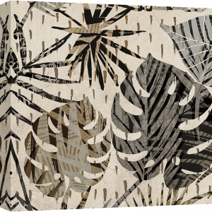 Palm art print, canvas, poster, Eve C. Grant, Grey Palms II