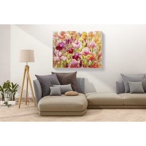 Tableau floral sur toile. Nel Whatmore, A Healthy Obsession