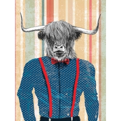 Tableau animaux (yak) de Matt Spencer, Rough Guy