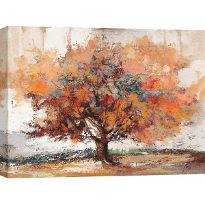 Kunstdruck, Leinwandbilder, Baum im Herbst von Luigi Florio
