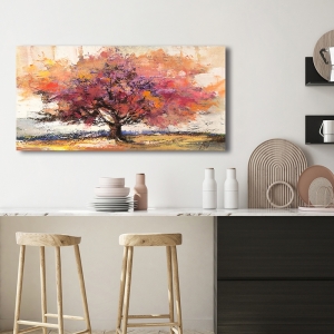 Wall art print and canvas, Autumn Tree by Luigi Florio