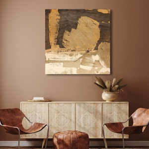 Abstract art print and canvas, Revolving Thoughts I by Jim Stone