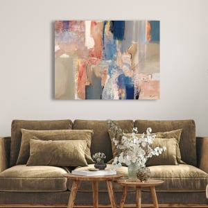 Abstract art print and canvas, Peace of heart by Maurizio Piovan