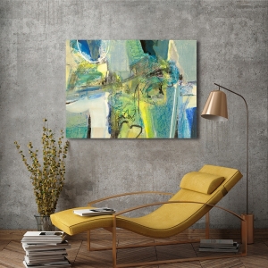 Abstract art print and canvas, Free by Maurizio Piovan